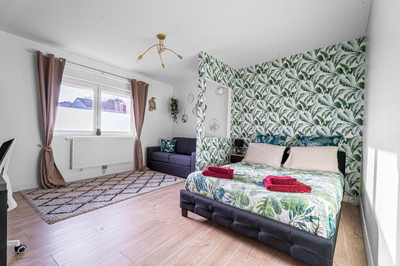 Ch Privee 22M - Canape Lit - Wifi - Appart 120M Woippy Buitenkant foto